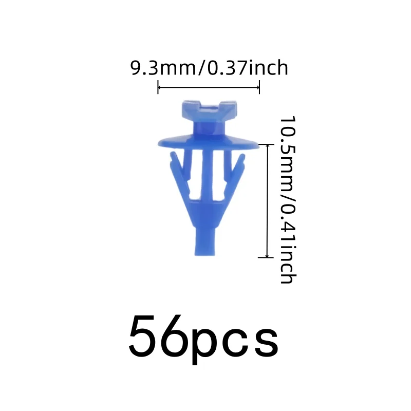Firm Snap Fit Windproof Strip Fasteners, 56 pcs, Window Weatherstripping, Anti-Aging Material for Windproof Strip Fixing