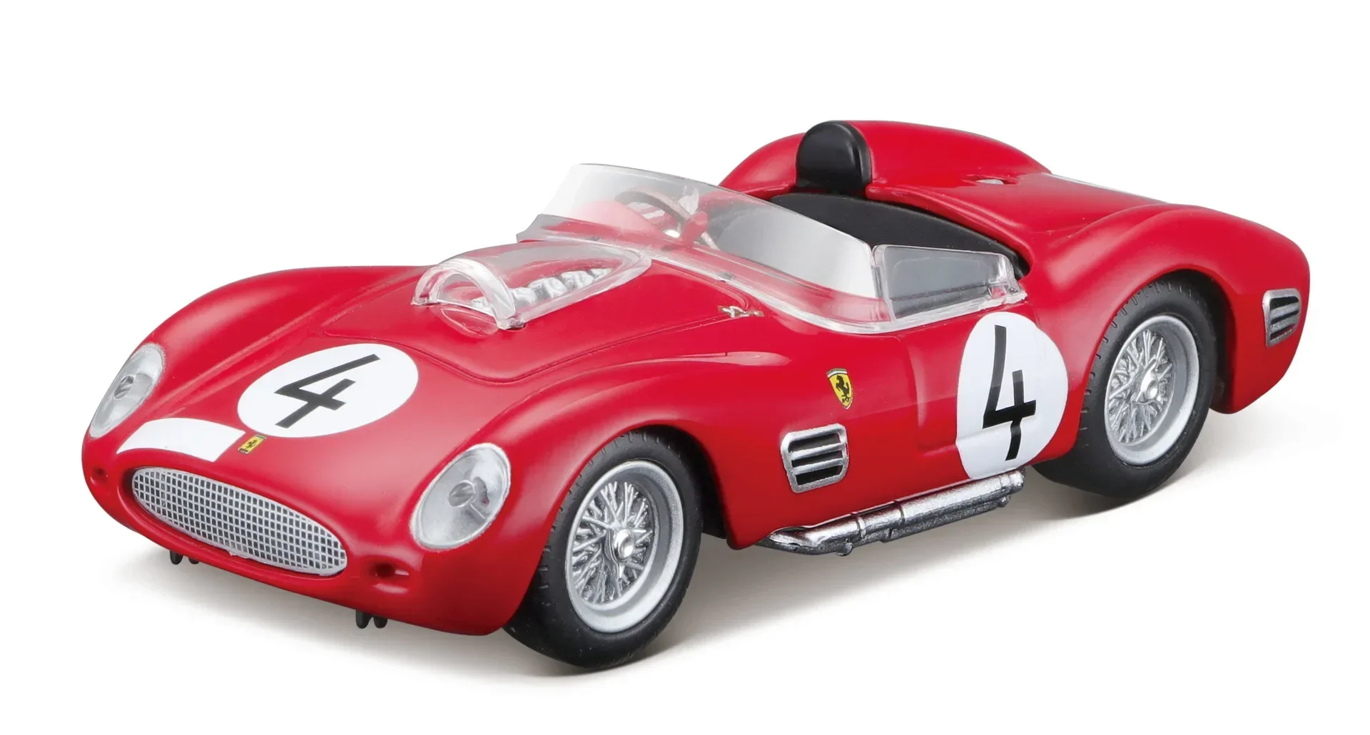 1/43 Bburago Ferrari 250 Testa Rossa 1959 WRC Ferrari Car Model Alloy Die-cast Sports Car Collection Car Toys Racing Kids Gifts