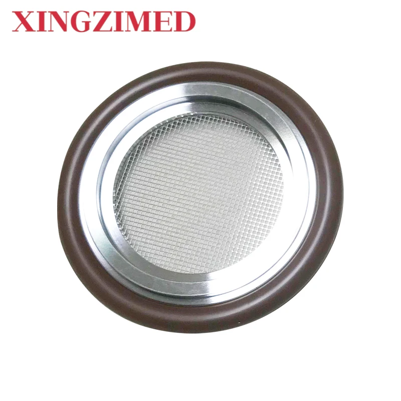 

cxy3 XINGZIMED Vertering Ring KF16 KF25 KF40 KF50 in Stainless Steel Rubber Vacuum Flat Centering Ring Gasket Mesh Screen