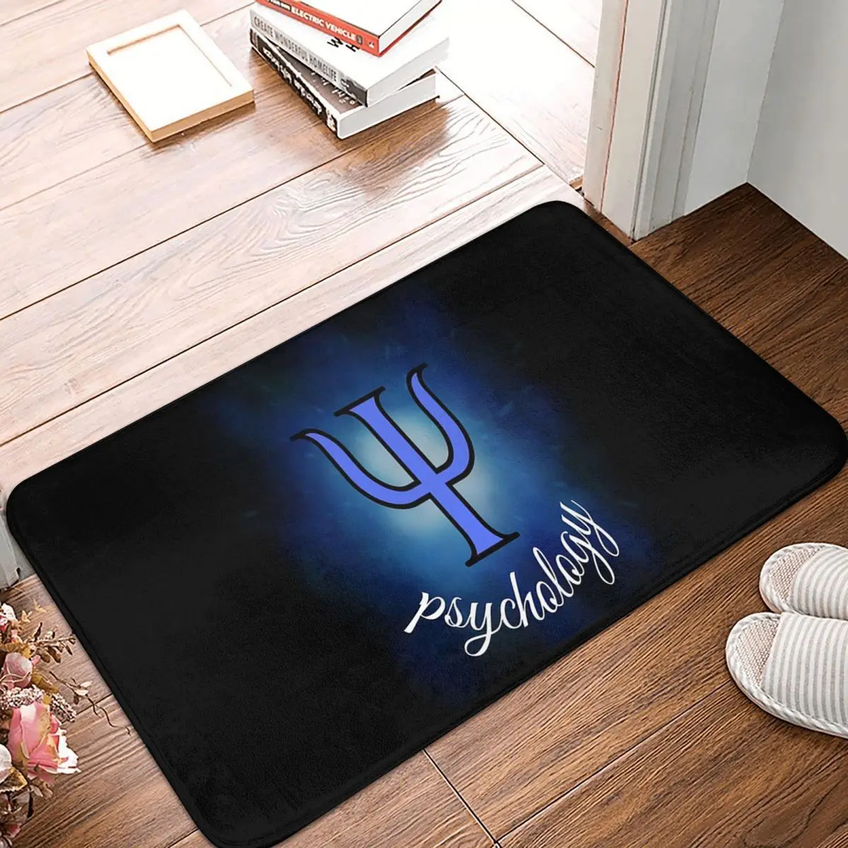 Psychology Marble Psi Symbol Psychologist Teacher Gift Doormat Rug Carpet Mat Footpad Front Room Corridor Kitchen Balcony Toilet