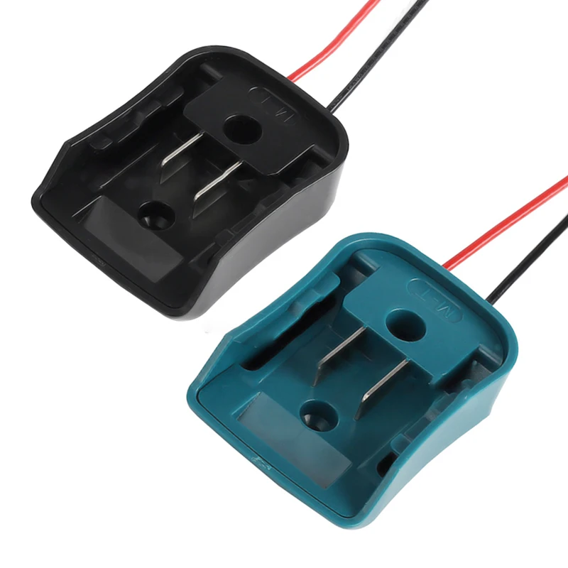 ตัวแปลงแบตเตอรี่สำหรับ Makita 10.8V-12V Li-Ion แบตเตอรี่ล้ออะแดปเตอร์ DIY สำหรับ Makita 12V 14 AWG