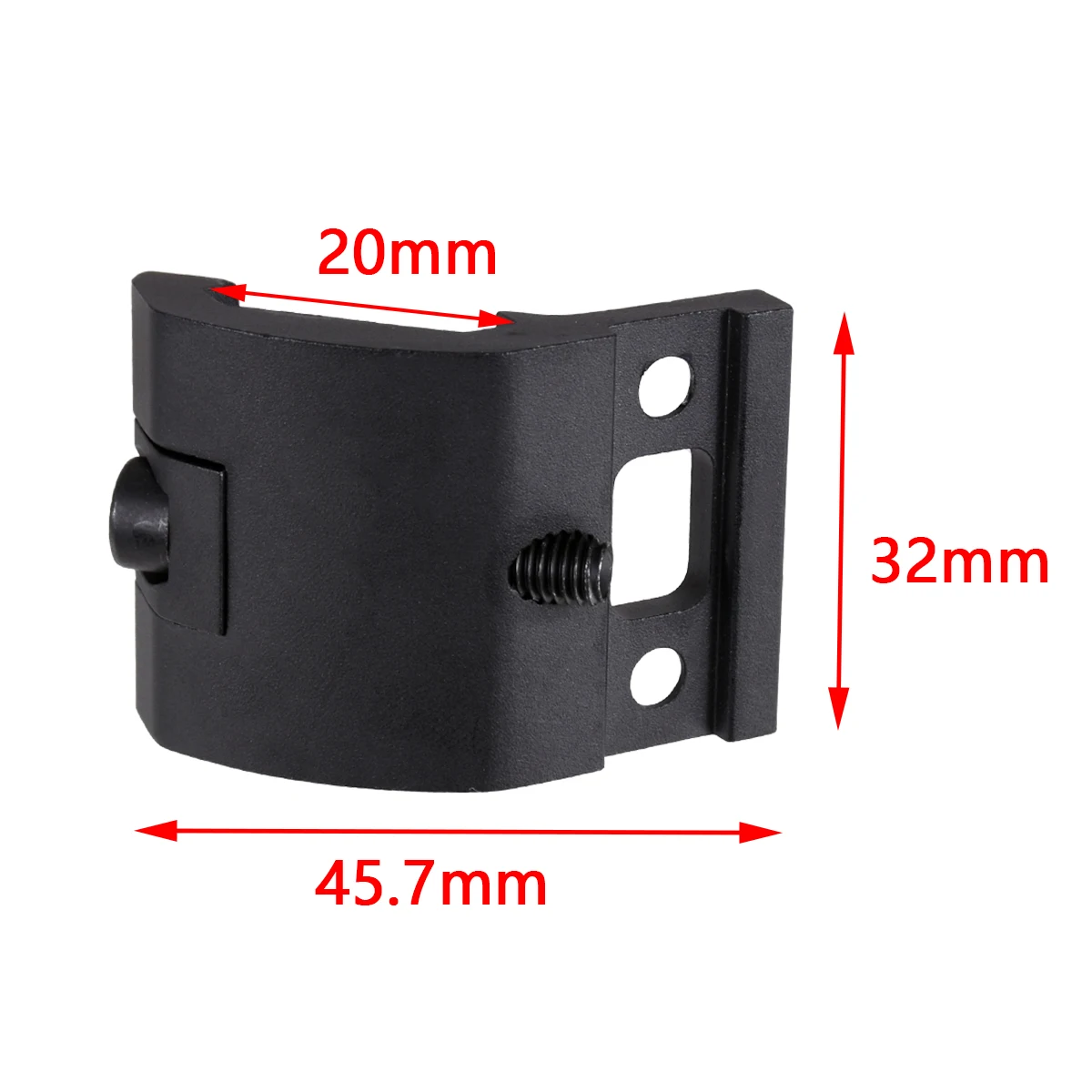 Tactical ARIS Series Surefire M300 M600 Offset Scout Mount Fit 20mm Ml-k Keymod SMR Rail Base for M600B M951 M620 Flashlight