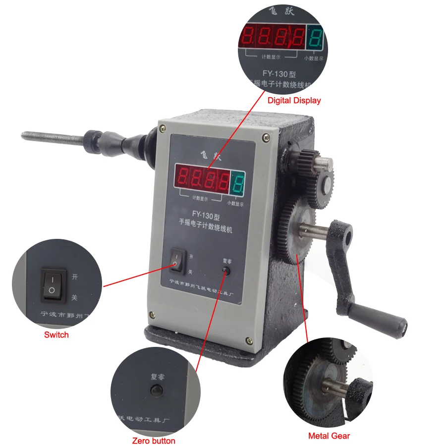 

Популярный ручной намотчик катушек высокого качества, новая двухскоростная ручная намоточная машина