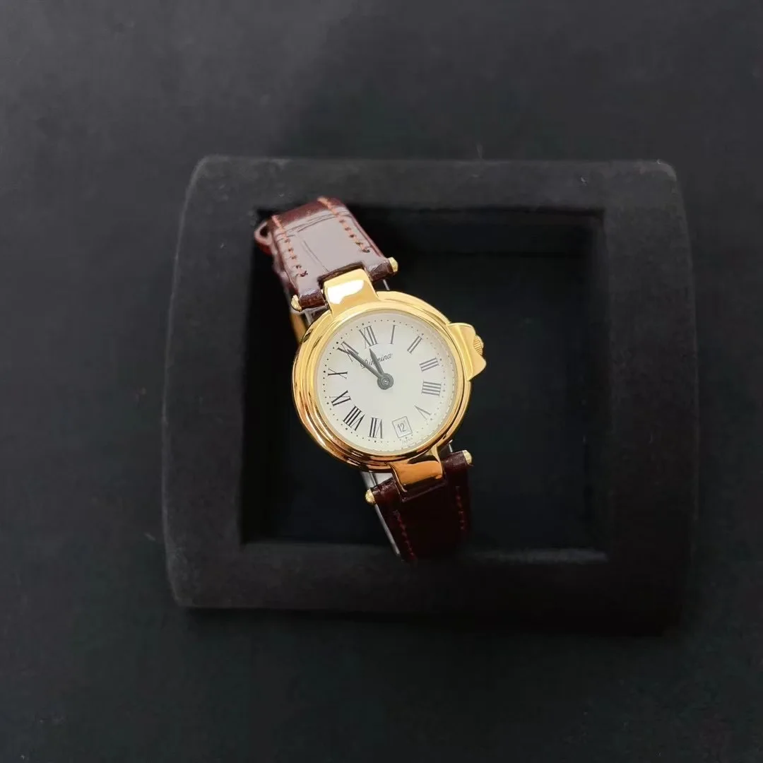 Women Quartz Watch Luxury Roman Numerals Number Dial Orologio Gold Sliver Vintage Leather Strap Female Watches Ladies Wristwatch
