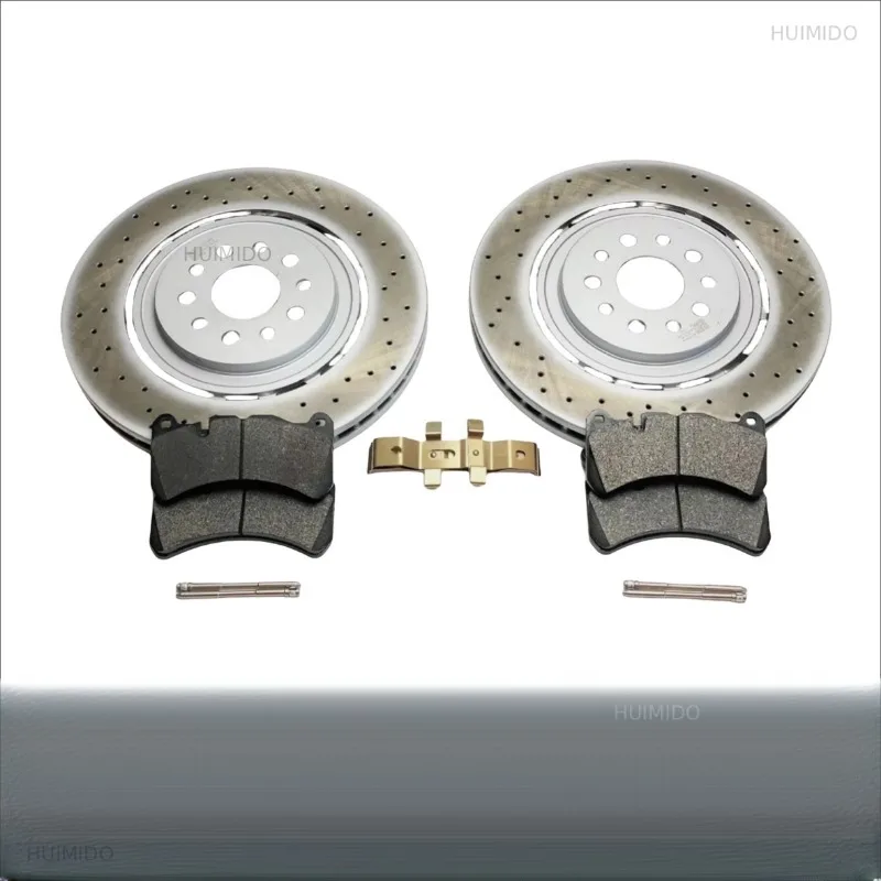 For Maserati Ghibli SQ4 Quattroporte AWD Front Brake Pads & Rotors OEM 670030936 670007374 670030935 673010331 980139070