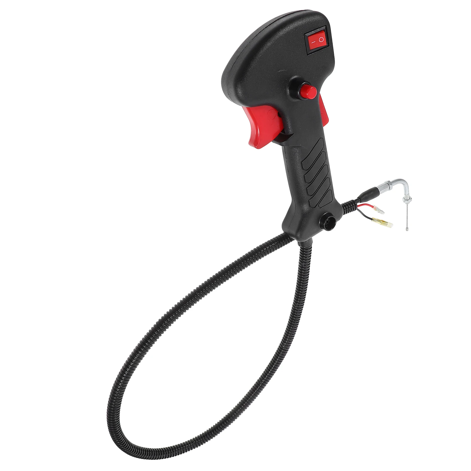 مقبض التشذيب مع قبضة اليد اليمنى المريحة القابلة للتعديل للعناية بالعشب - مجموعة كابل تبديل الزناد الكامل المتوافقة