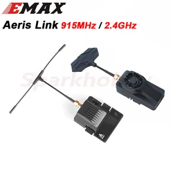 EMAX Aeris Link ExpressLRS ELRS 915MHz / 2.4GHz Micro Transmitter Module with OLED Screen and Fan For JR TX16S Remote Control