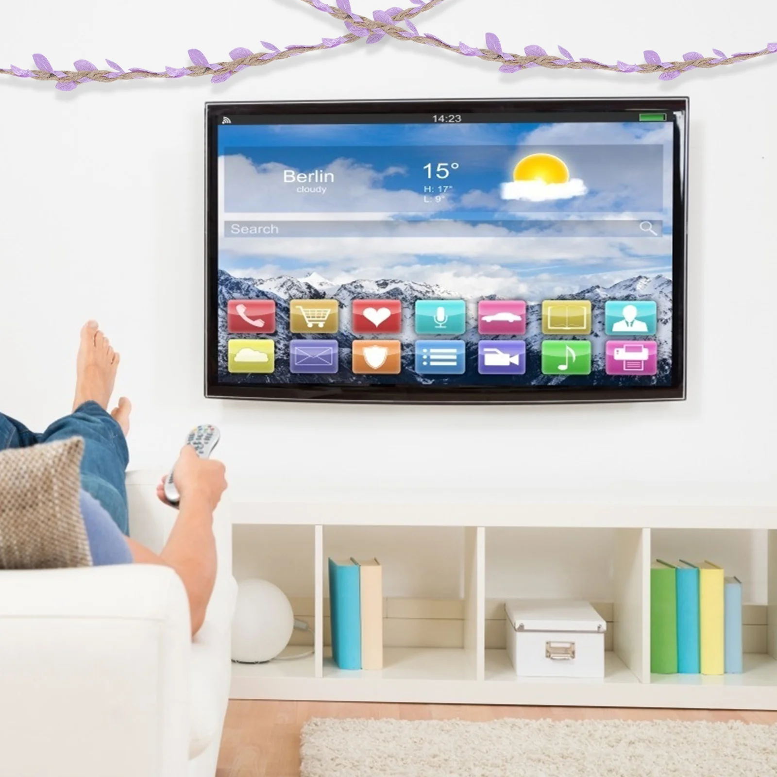 1Pcs Simulation Rattan Rope Handmade DIY Decorative Rope for Wedding Party Floral Home Decor Gift Basket Craft Supply