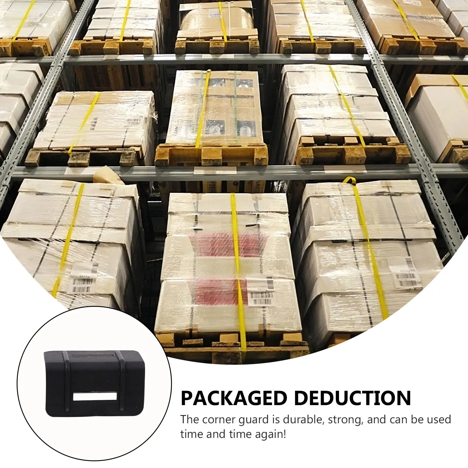 100 قطعة المضادة للانزلاق البلاستيك ركن الحرس 46 مللي متر x 2 مللي متر سميكة البضائع حماة البليت ركن حزام التعادل أسفل تحميل حافة حامي