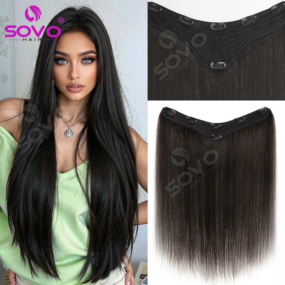 extensions-de-cheveux-humains-a-clipser-en-une-seule-piece-5-clips-3-4-de-tete-extensions-de-cheveux-humains-lisses-a-clipser-couleur-naturelle