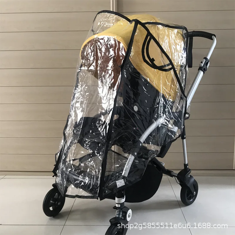 

Direct Supply Stroller Rain Cover Stroller Windproof Anti-Droplet Stroller Camera Cover Baby Car Thermal Rain Cover Batch