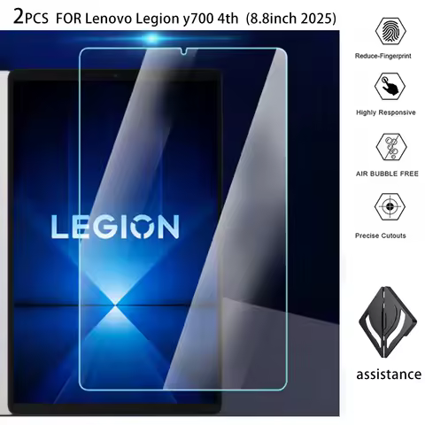 2PCS Screen Protector For Lenovo Legion y700 4th Generation Tempered Glass For Lenovo Legion y700 Gen 4 2025 Screen Protector