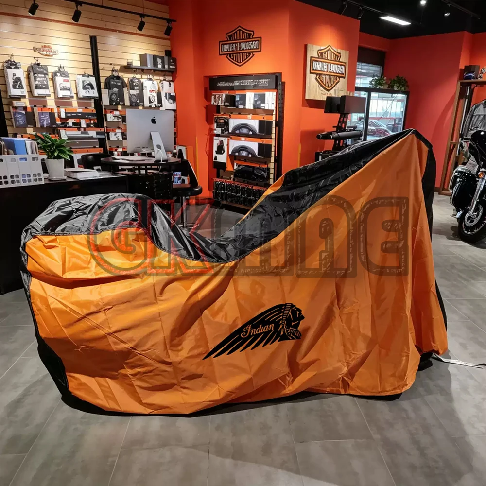 For Indian Scout Bobber 1250 Motorcycle Oxford Cloth Protective Cover Waterproof Rainproof Sunproof Dustproof Shield