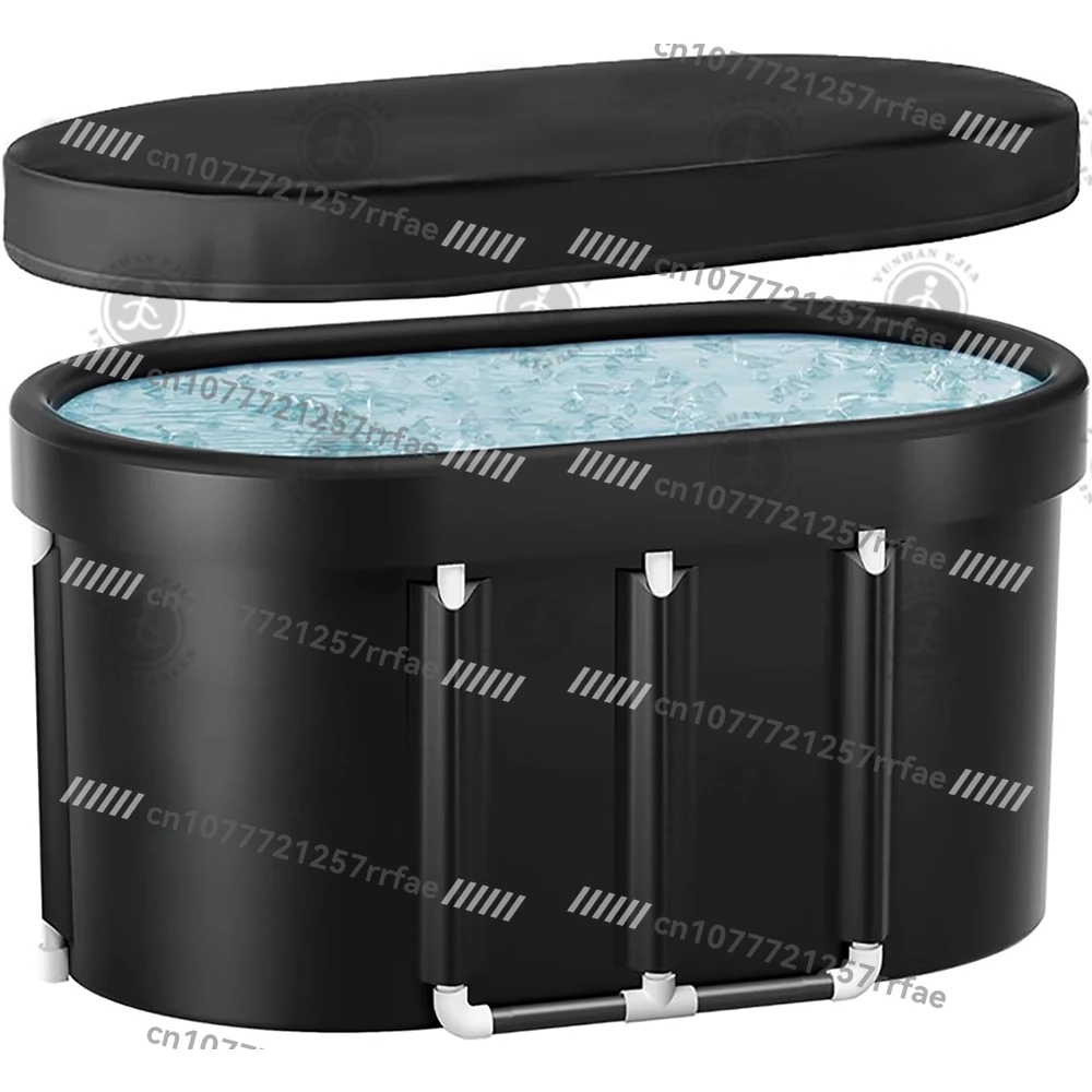 Cold Insert Inflatable Ice Bath Portable Bathtub Oval Ice Bath for Sale