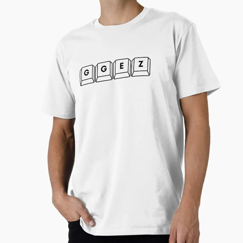 

GG EZ Gaming keyboard Funny Git merge system admin humor T Shirt for developer Graphic clothes All size tops S-6XL