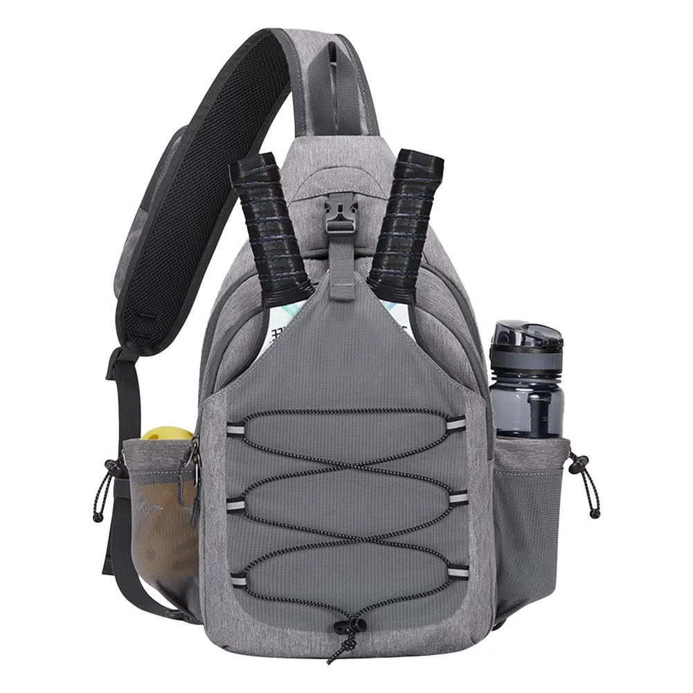 

Pickleball Bag Large Capacity Crossbody Sling Bag Pickleball Paddle Bag for Men and Women