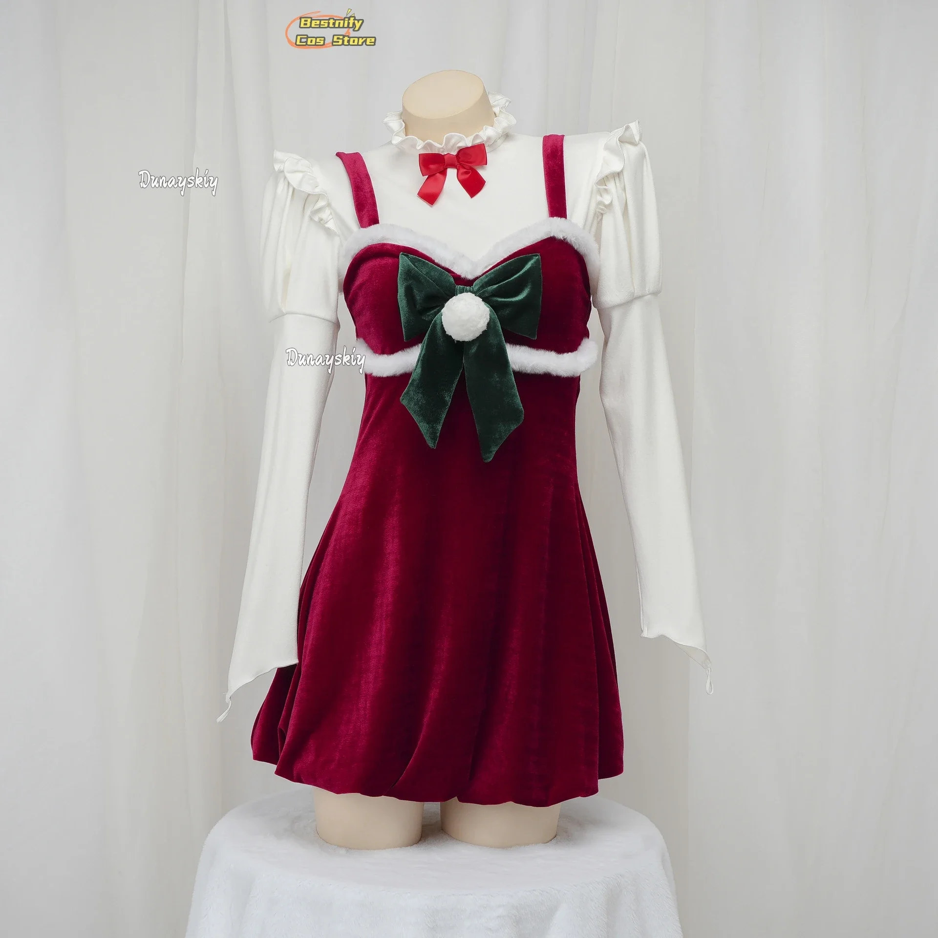 

CosplayChristmas Suit Anime Funny Lingerie Sexy Dress Two Piece War Role Party Playing Suit Private Nightdress 2024