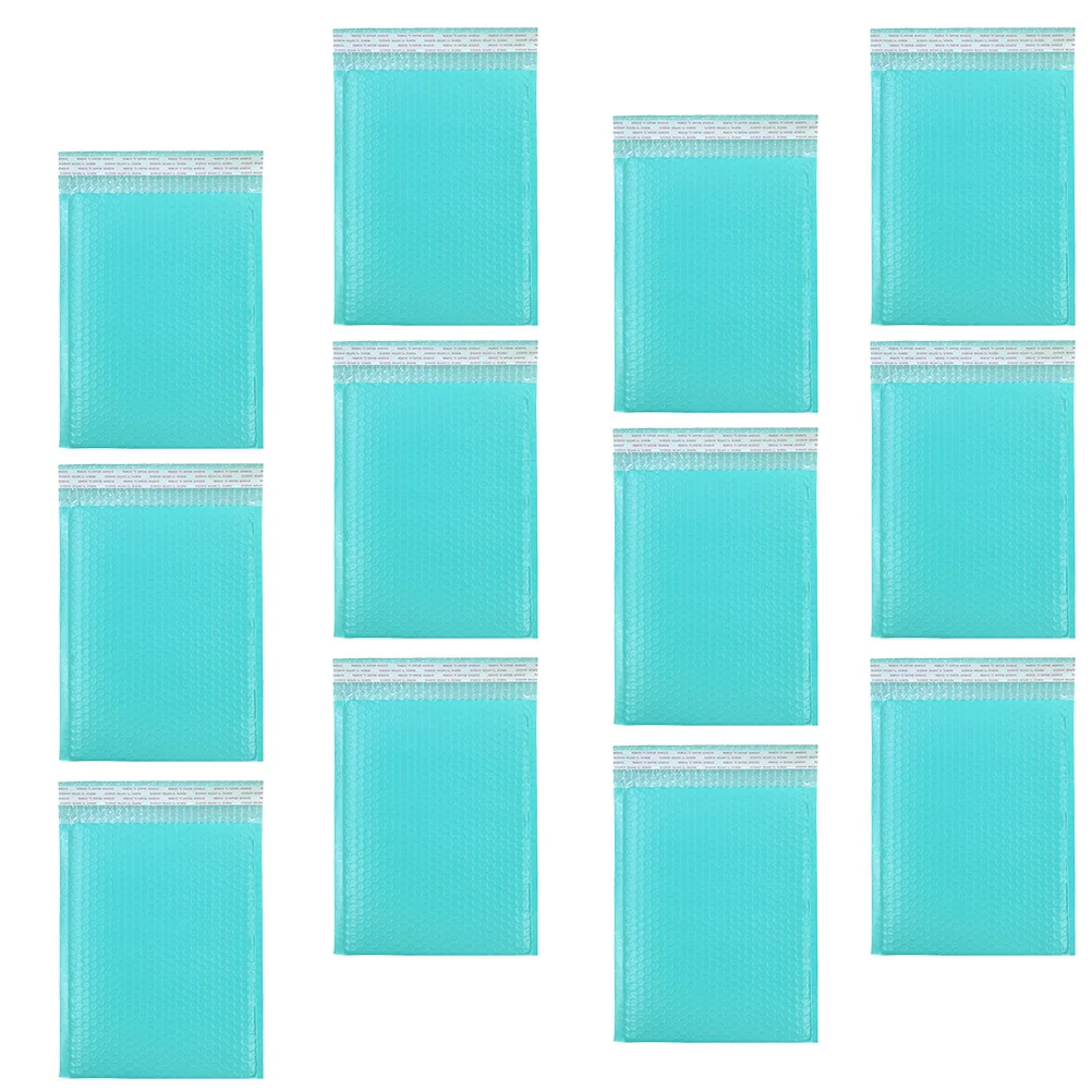 Sobres de burbujas azules, bolsas de correo acolchadas, ligeras, impermeables, para embalaje exprés, 25 uds.