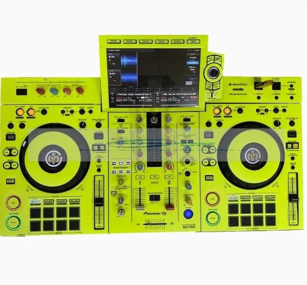 เครื่องควบคุมวัสดุพีวีซีผิวสติกเกอร์ XDJ-RX3ผิว RR RX2 XZ