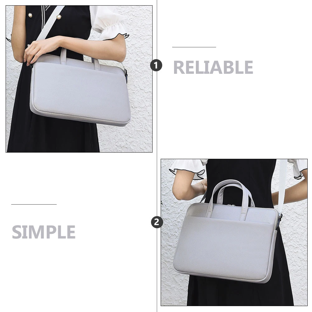 

Laptop Bag Tablet Tote H bags Shoulder Backpack Case for Women Business People Waterproof Durable Notebook Computer Simple Light