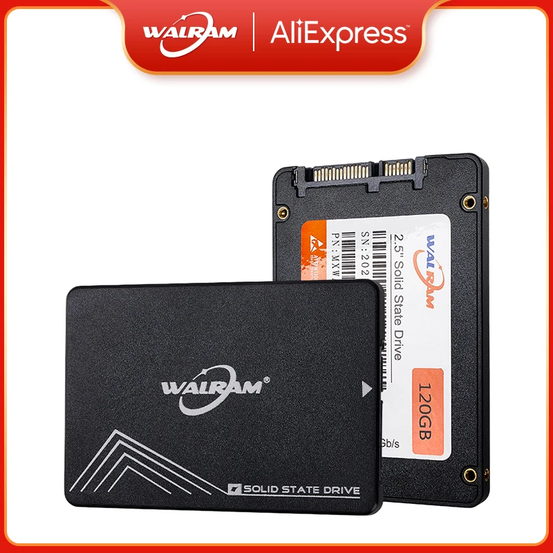 WALRAM Sata3 SSD 120GB 128GB 240GB 60GB 256GB 480GB 512GB 1TB HDD