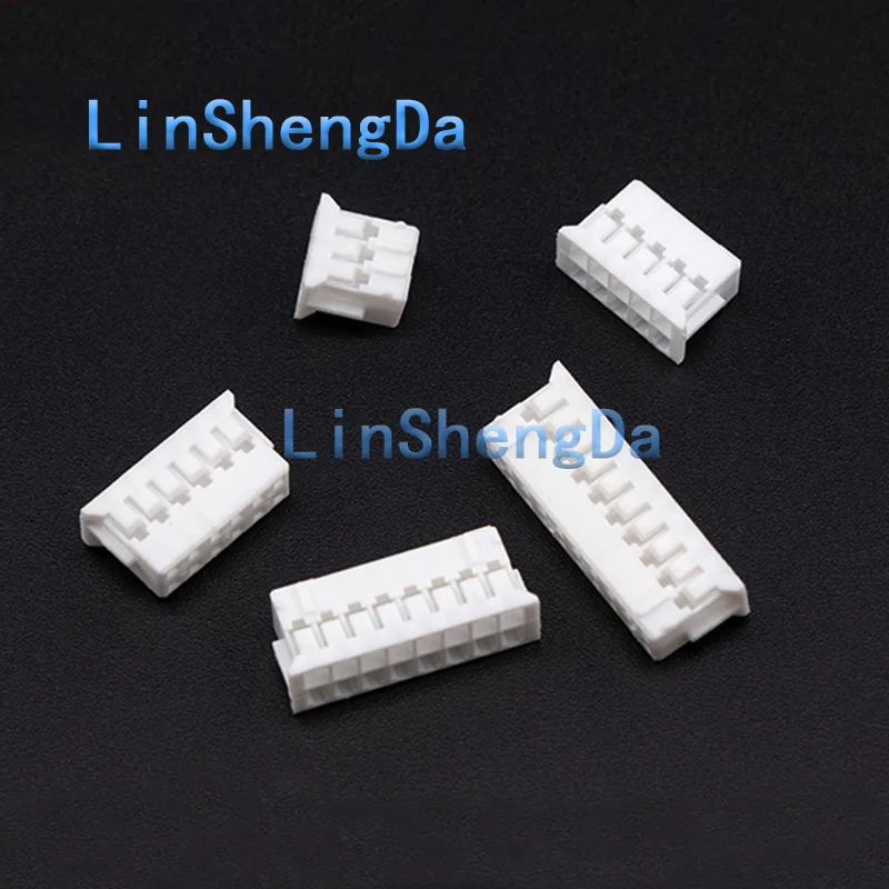 Rubber shell PHD2.0mm spacing 2 * 2p 3 4 5 6 7 8 9 10P double row male plug connector terminal