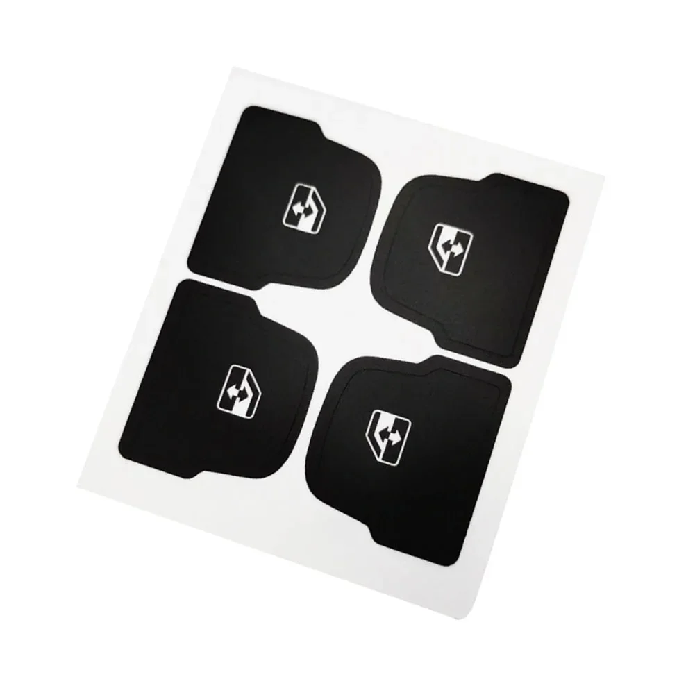 for Corvette C7 Instrument Panel Button Repair Decal Sticker Resists Sunlight Fading Deep Black and Bright White