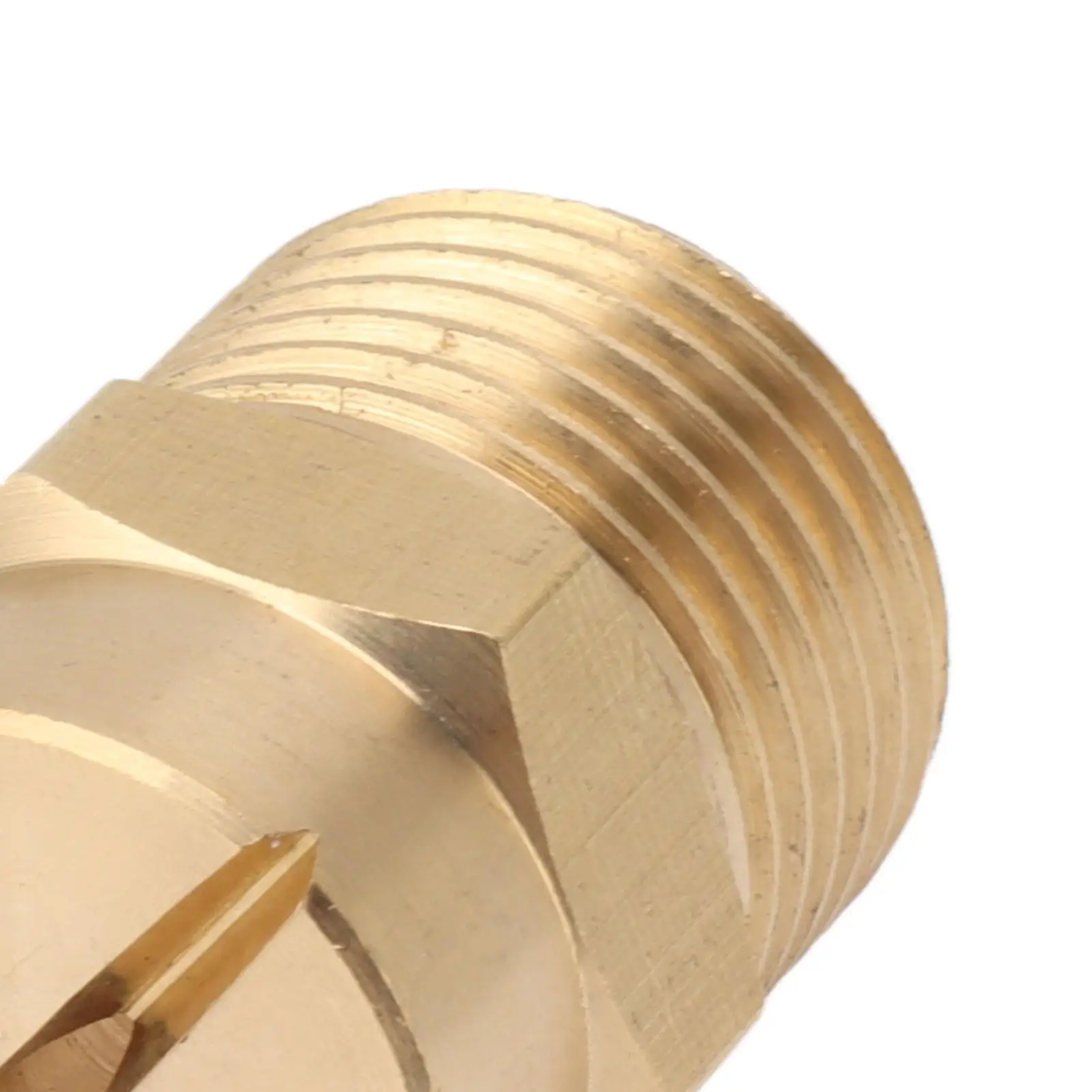 Durable Brass Directional Slot Nozzle for Heat-Resistant Misting in for vegetable Gardens - Easy Installation