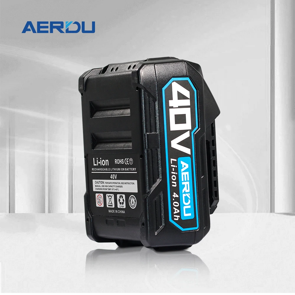 AERDU 21700 3Ah-5Ah FOE Makita XGT Werkzeug 40 V Lithium-Ionen-Akku FÜR 40 V Schraubendreher-Schneidemaschine BL4025 BL4040 BL4020 BL4050