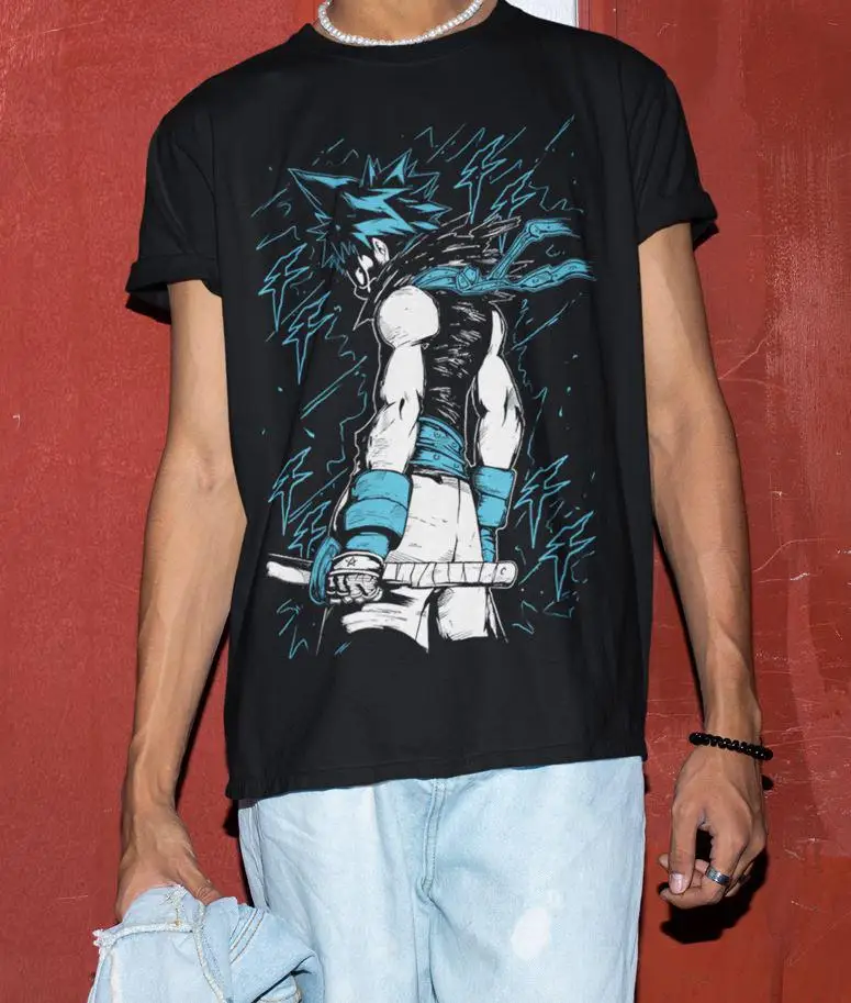 Soul Eater Unisex T-Shirt Maka Albarn Black Star Anime Aesthetic Vaporwave Unisex Jersey Short Sleeve Tee