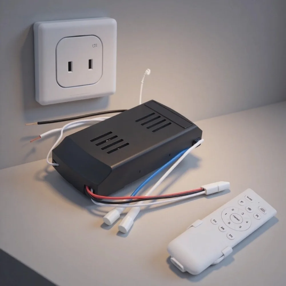 DC24V Ceiling Fan Light Remote Controller 35W DC Motor Driver 6 Speed Adjustable Ceiling Fan Remote Control Kit
