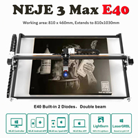 NEJE 3 Max E40 Laser Engraver 80W CNC Laser Cutter Printer for MDF/Wood Cutting Metal Engraving Mark Tool Lightburn