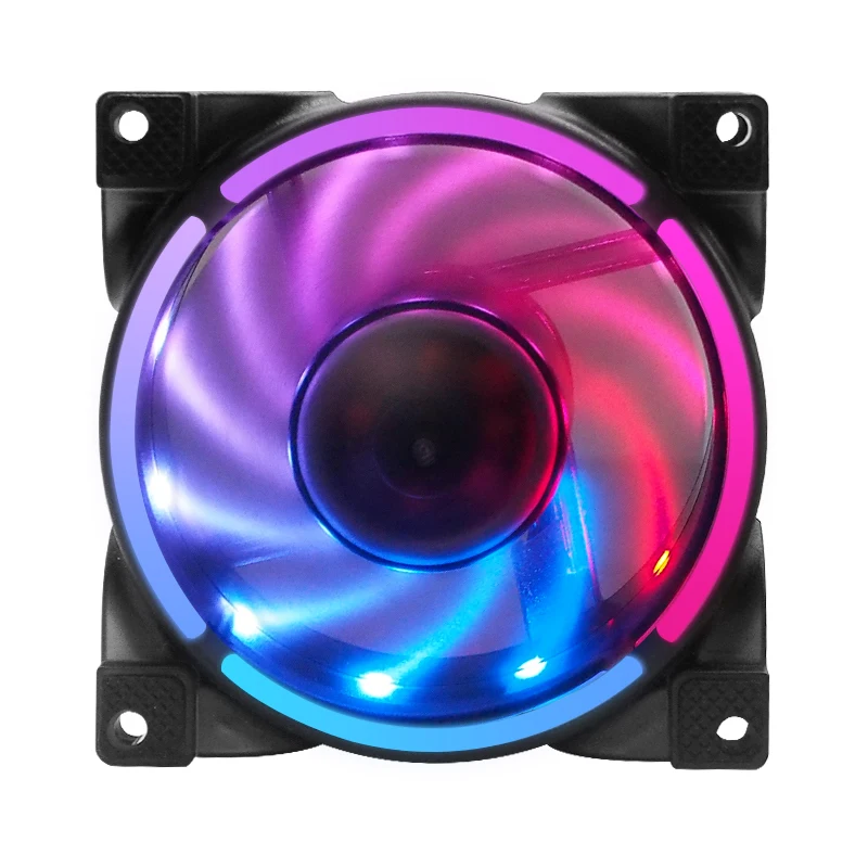 FANNER Doctor MF8025 8cm 4PIN PWM 5V ARGB Chassis Fan CPU Radiator Magnetic Suspension Bearing Fan High Air Volume