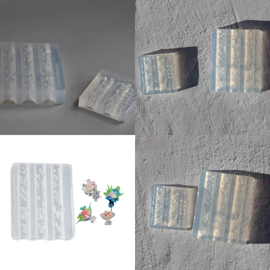 

72xe Bouquet Art Силиконовая форма для женщин для женщин