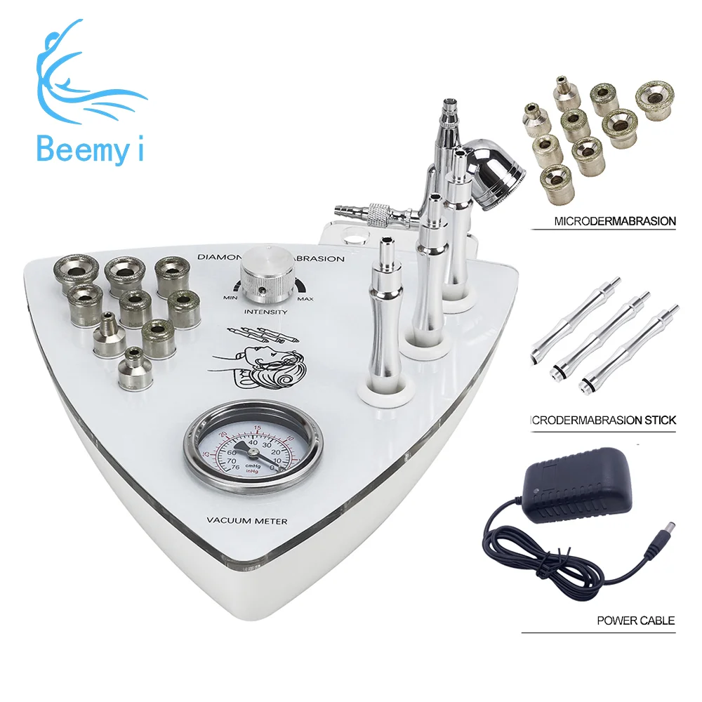 آلة تقشير الجلد الماسية 3 في 1 مكنسة كهربائية 65-68 سم زئبق جهاز تقشير وتقشير وترطيب الوجه #1