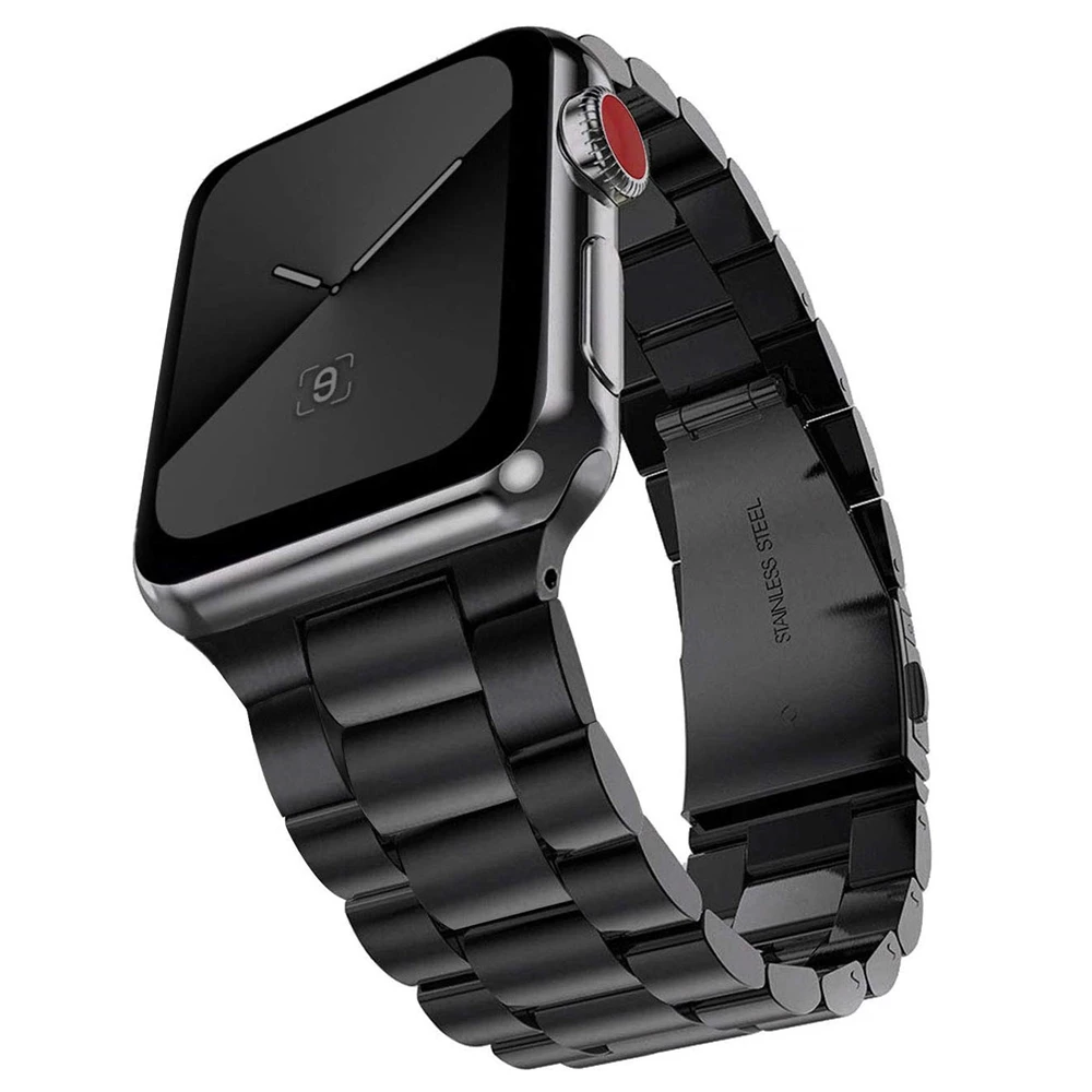 

For 2019 apple watch series 5 bands 40mm 44mm stainless steel wrist band compatible with iwatch apple watch Series 1/2/3/4 strap
