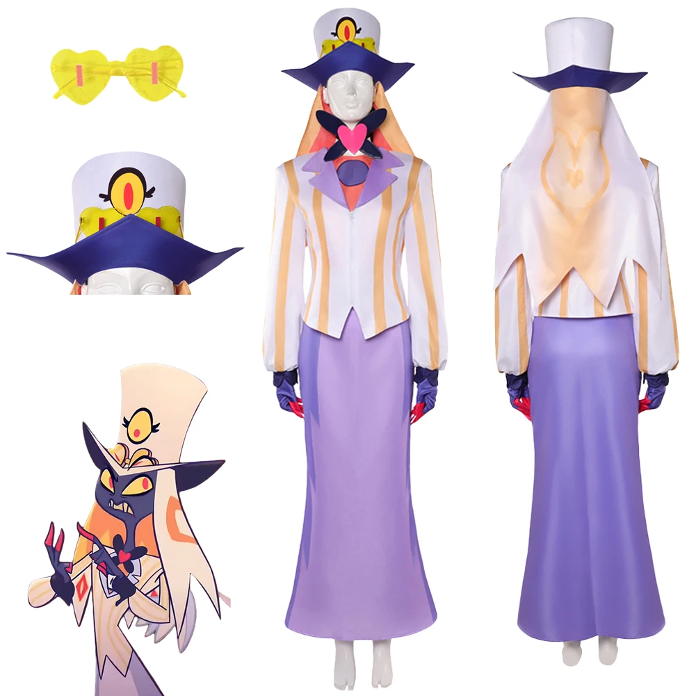 

S2 Redemption Sir Pentious Cosplay Fantasy Clothing TV Hell Hotel Costume Disguise Halloween Men Women Roleplay Party Outfits