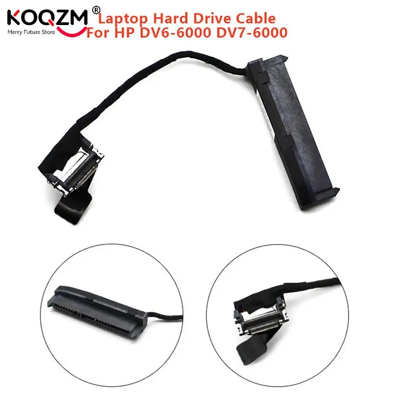 Cable de disco duro para HP pavilion, Cable flexible para HP pavilion DV6-6000, DV7-6000, DV7T-6000, SATA, 6017B0309001, B3035050G00004