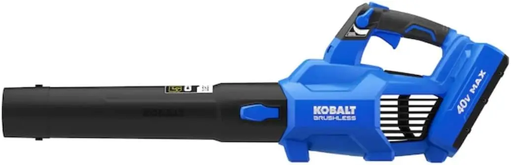 Kobalt Gen4 40-Volt 520-CFM 120-MPH Brushless Handheld Cordless Electric Leaf Blower (Tool Only)