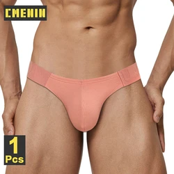 CMENIN Men Briefs Cotton U Convex Mens Panties Comfortable Men's Brief Bikini Low Waist Breathable Man Slip Underpants Briefs