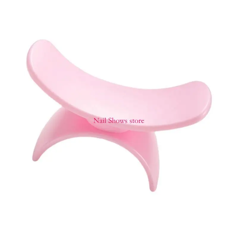 

E0BC Manicure Arm Rest ABS Hand Rest Arm Rest Stand U-Shape Manicure Rest for Nail Studio Home Technician