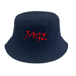 Logo personalizzato testo cappelli bob non reversibili cotone uomo donna cappelli a secchiello singolo lato traspirante cappello da pescatore maschile all'aperto