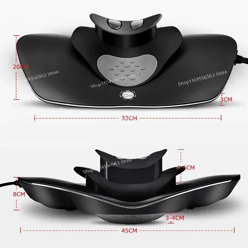 متعددة الوظائف جهاز سحب عنق الرحم وسادة تدليك الرقبة شياتسو مدلك وسادة عنق الرحم الكهربائية مدلك لتخفيف الآلام