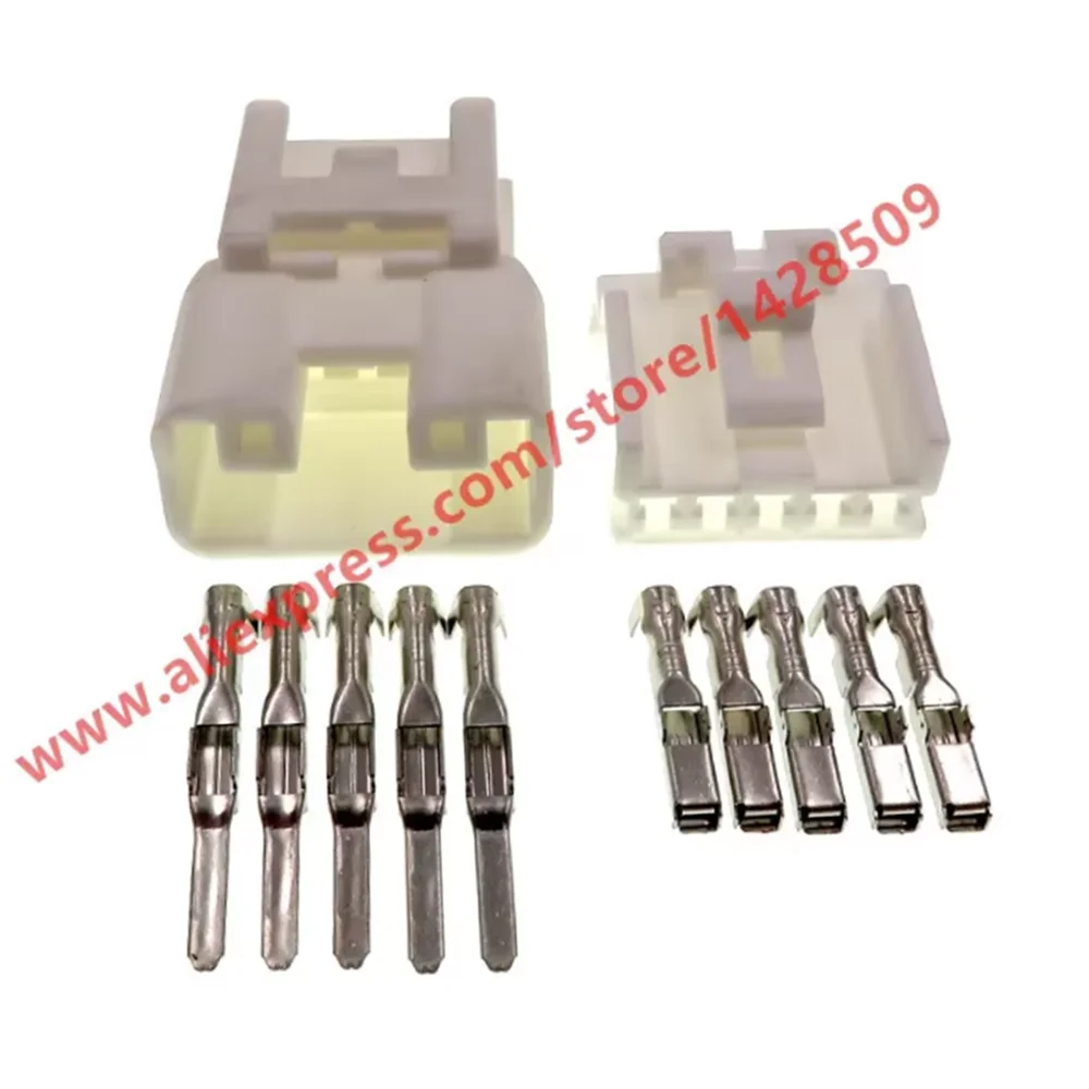1 Set 5 Pin Window Regulator Switch Sockets Female Male Plugs For Toyota 1300-3111 7283-1050 7283-1050-30 1300-3783