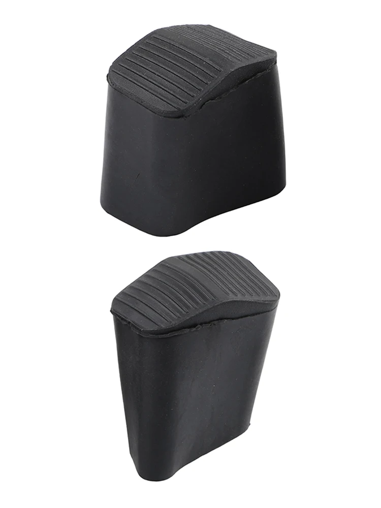 2Pcs Rubber Ladder Feet Pads Non Slip Compatible with Folding and Lift Ladders Enhances Stability and Protects Floors