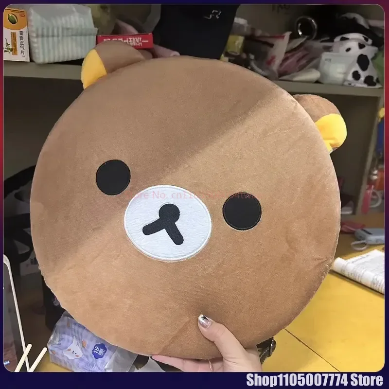 Kawaii Rilakkuma Bär Herbst und Winter Kissen Baumwolle Studentenwohnheim Klassenzimmer Bürostuhl Kissen Plüsch abnehmbar waschbar