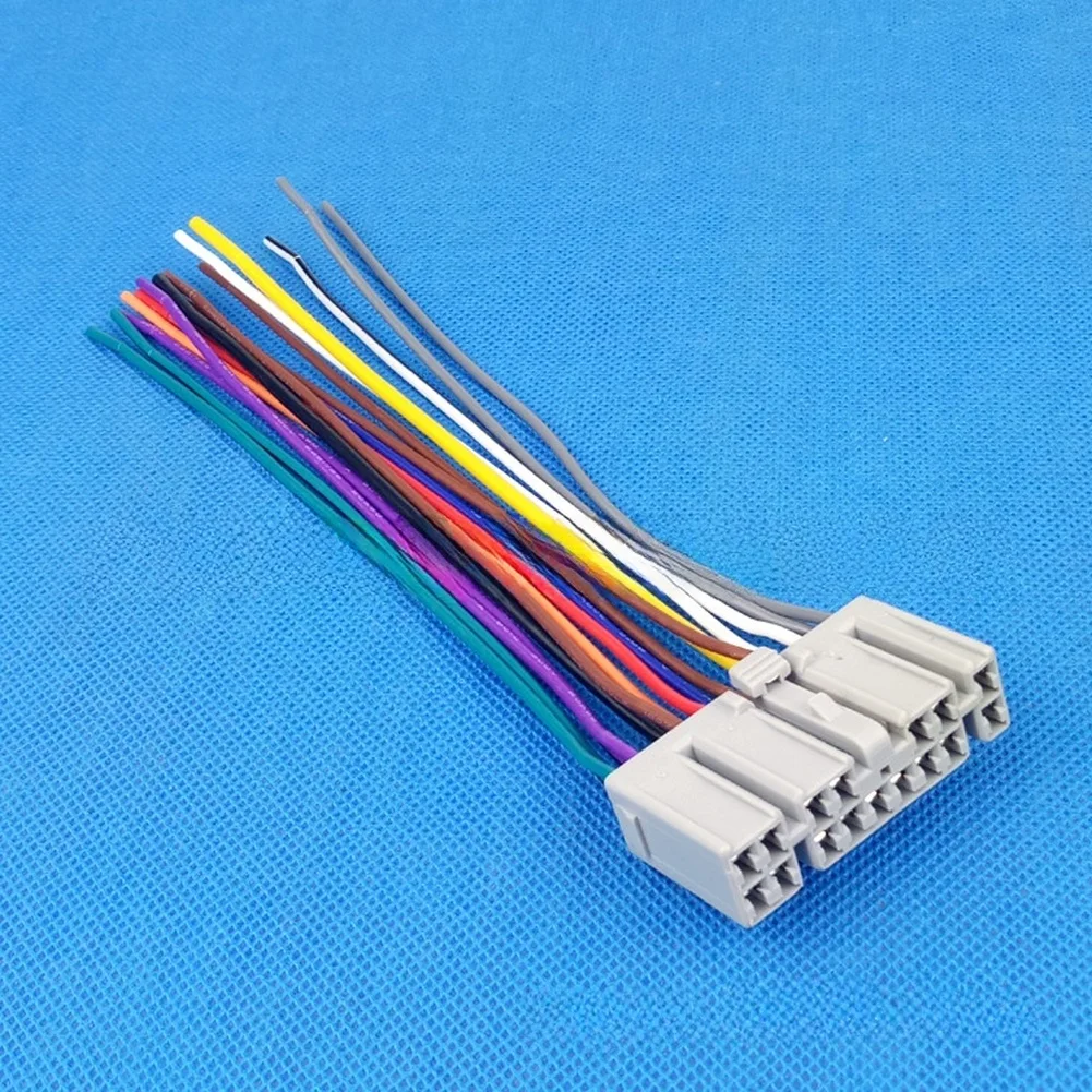 For Isuzu D-MAX Dedicated Stereo Wiring Harness Adapter Supporting Standard DIN Radio CD Installation in Original Dashboard