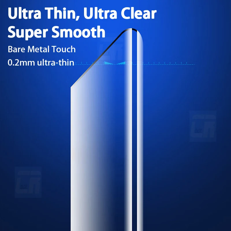 3d Gebogen Vingerafdrukontgrendeling Schermbeschermer Voor Eer 200 100 90 70 60 50 Pro Plus X9b X9a X 40X50 Gt Volledige Lijm Gehard Glas