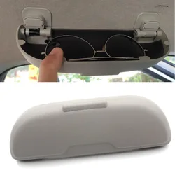 Interior Sun Glasses Holder Eyeglasses Storage Box Case Gray for Suzuki Swift SX4 Car Accessories