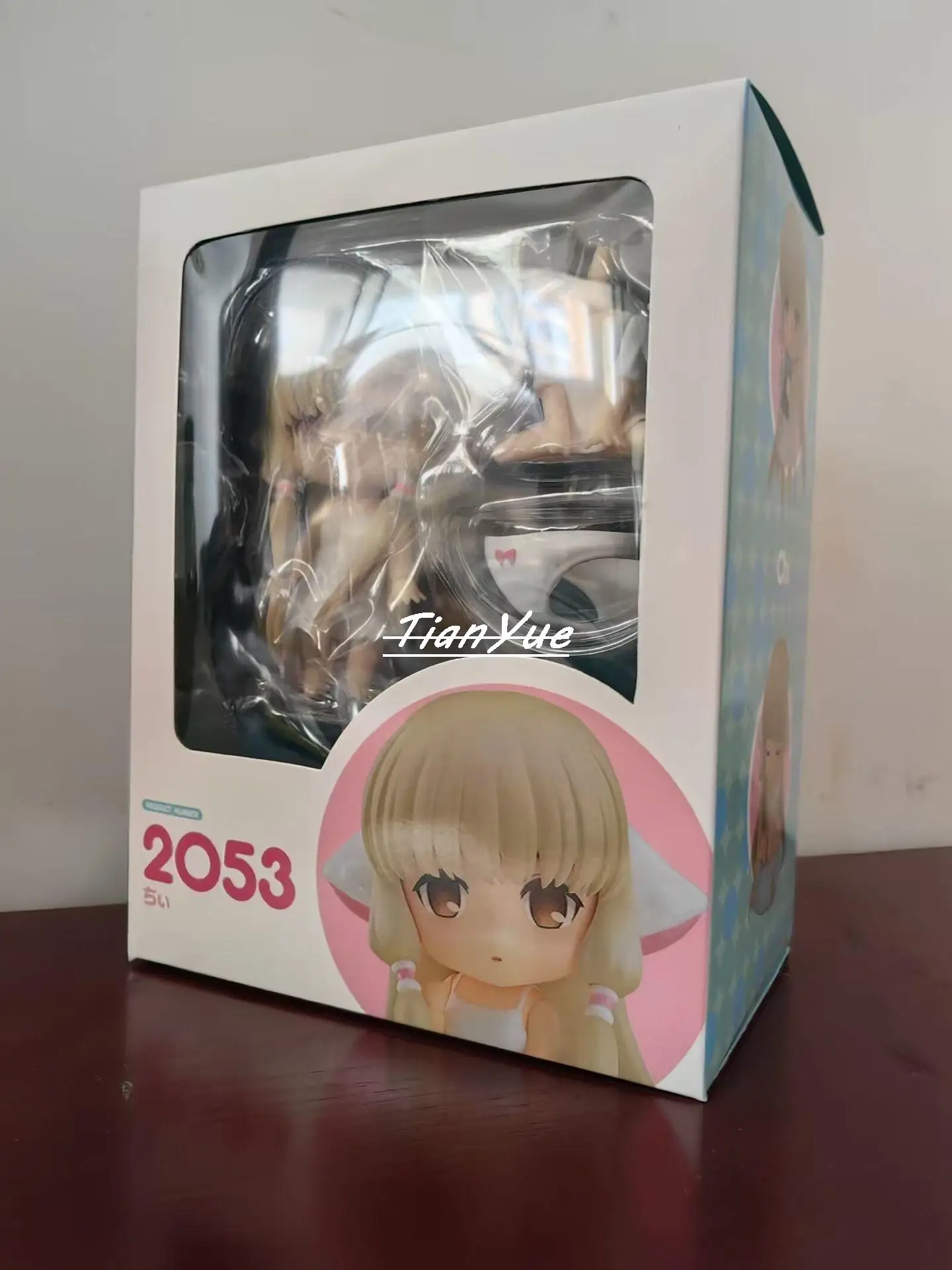 Annime-Chobits Chi 2053, figura de PVC, modelo de muñeca, juguetes de decoración de coche, 10cm